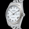 Rolex Datejust 36 Bianco Jubilee 16234 White Milk Romani